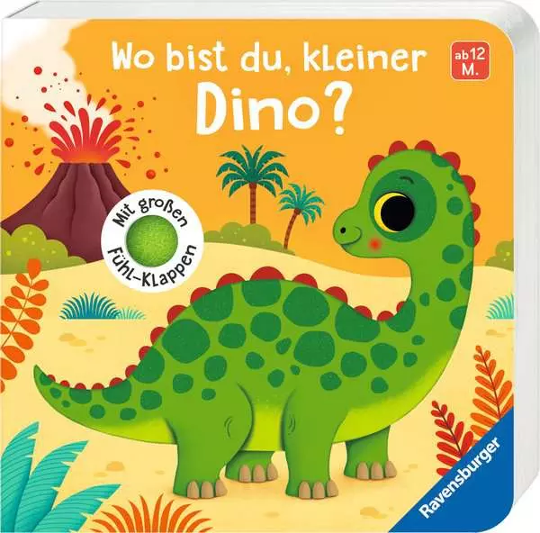 Wo bist du. kleiner Dino?