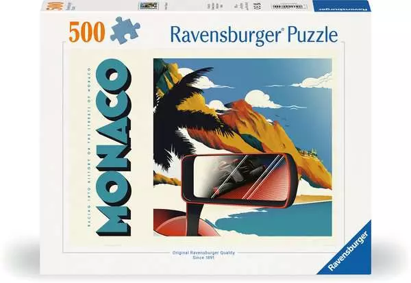Puzzle 500 Teile - Großer Preis von Monaco