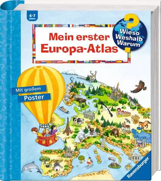 Ravensburger Wieso? Weshalb? Warum? Sonderband - Mein erster Europa-Atlas