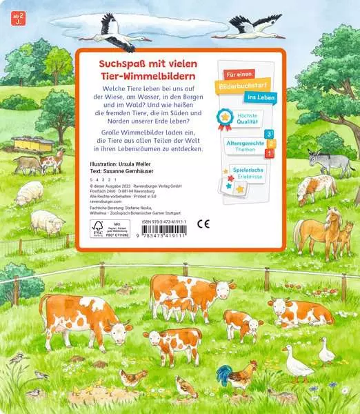 Mein großes Sachen suchen: Alle Tiere der Welt