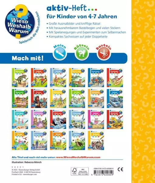 Ravensburger Wieso? Weshalb? Warum? aktiv-Heft - Schule