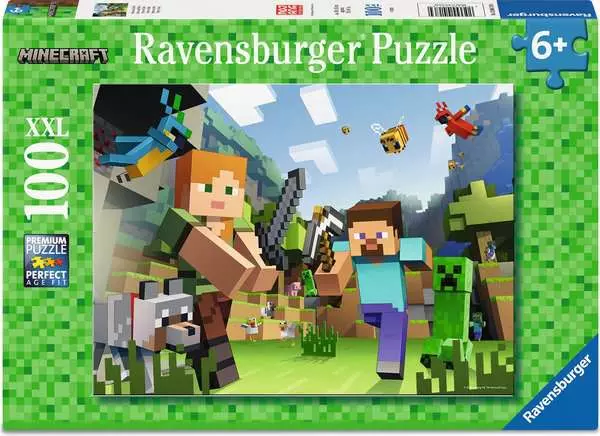 Kinderpuzzle ab 6 Jahren - Steve und Alex - 100 Teile