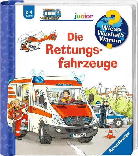 Ravensburger Wieso? Weshalb? Warum? junior. Band 23 - Die Rettungsfahrzeuge