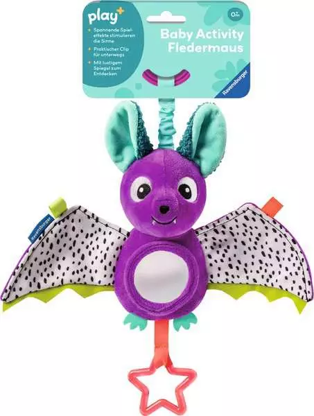 Baby Activity-Fledermaus - Babyspielzeug ab 0 Monaten