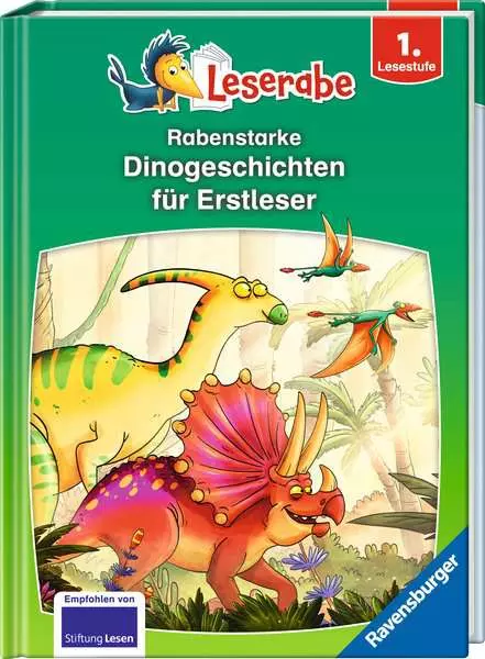 Leserabe Sonderausgaben - Rabenstarke Dinogeschichten für Erstleser