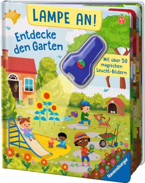 Lampe an! Entdecke den Garten