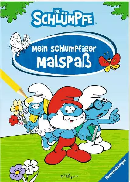 Die Schlümpfe - Mein schlumpfiger Malspaß