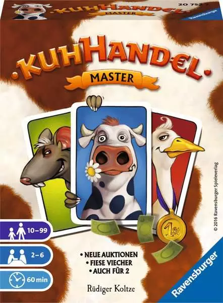 Kuhhandel Master - Kartenspiel ab 10 Jahren