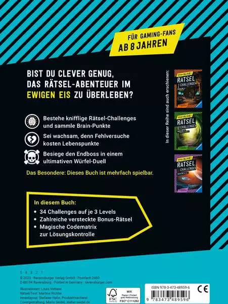 Stay alive! Rätsel-Challenge - Überlebe im ewigen Eis