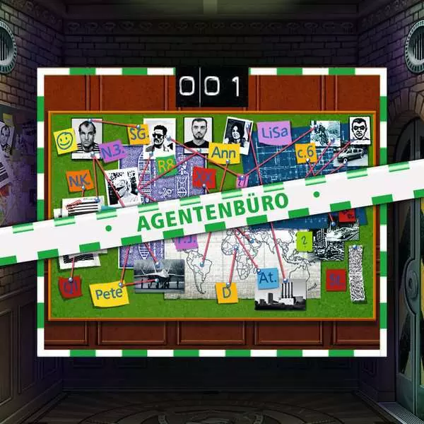 Geheimagenten: Das Agentenbüro - Kinderspiel ab 10 Jahren