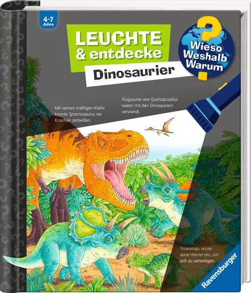 Ravensburger Wieso? Weshalb? Warum? Leuchte und entdecke - Dinosaurier
