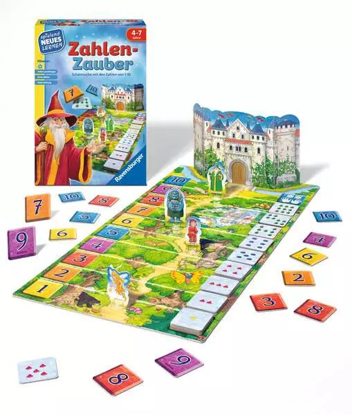Zahlen-Zauber - Kinderspiel ab 4 Jahren