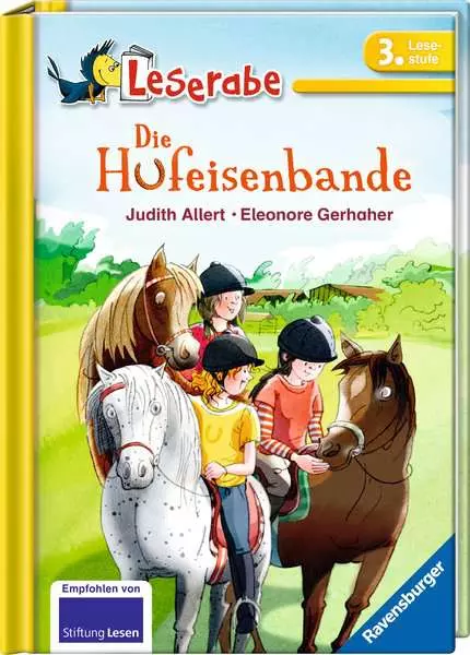 Leserabe 3 Lesestufe. Band 3 - Die Hufeisenbande