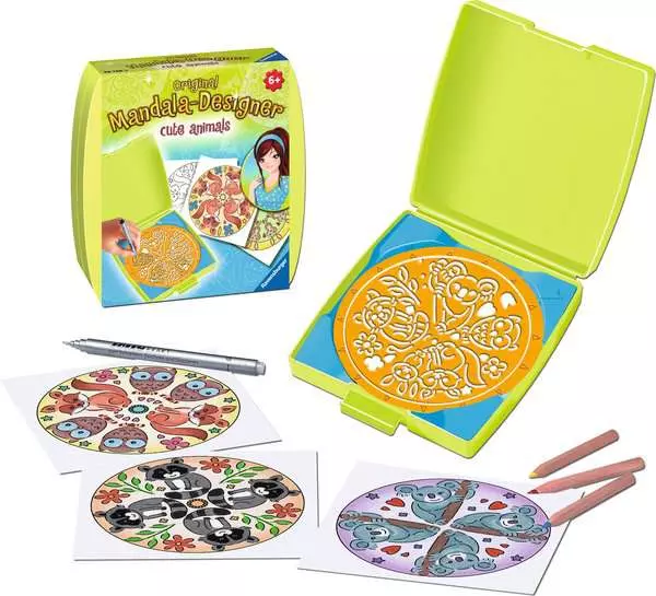 Mandala-Designer Mini - Süße Tiere