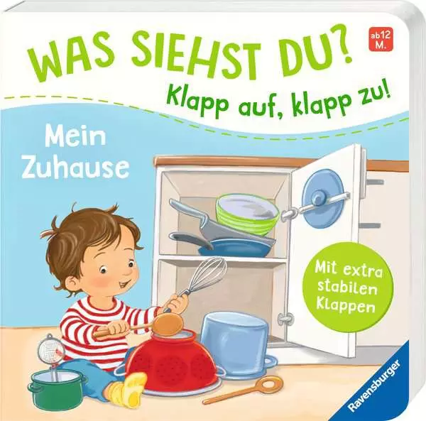 Was siehst du? Klapp auf. klapp zu! Mein Zuhause