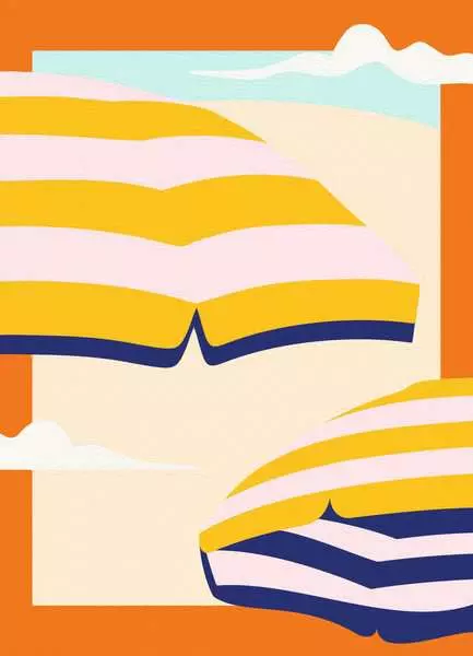 CreArt Sonnige Zeiten - Malen nach Zahlen für Erwachsene