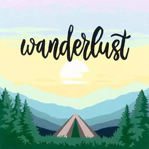 CreArt Wanderlust - Malen nach Zahlen für Erwachsene