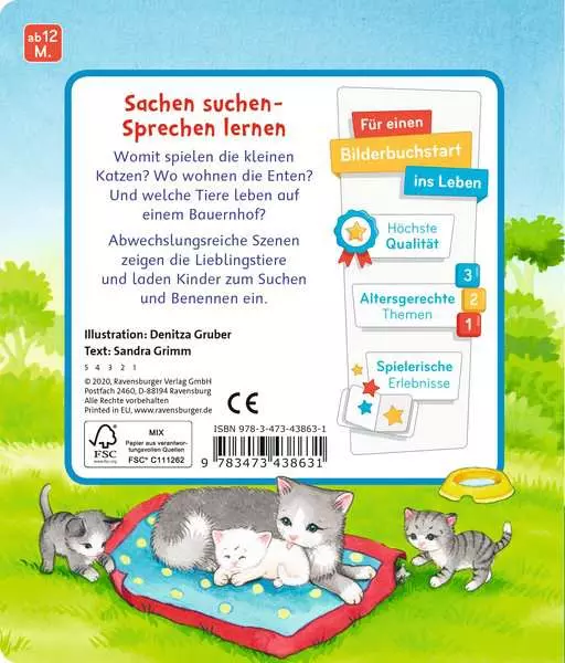 Mein erstes Sachen suchen: Meine Lieblingstiere