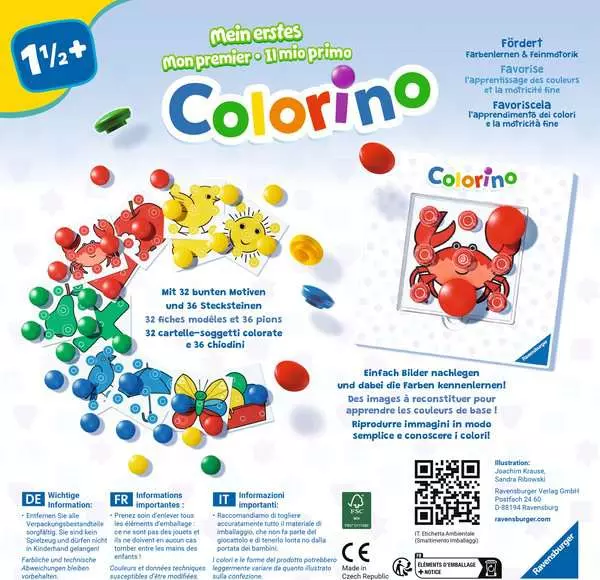 Mein erstes Colorino - Kinderspiel ab 1.5 Jahren