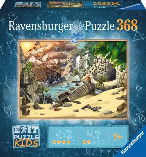 Kinderpuzzle ab 9 Jahren - EXIT Puzzle Kids Das Piratenabenteuer - 368 Teile