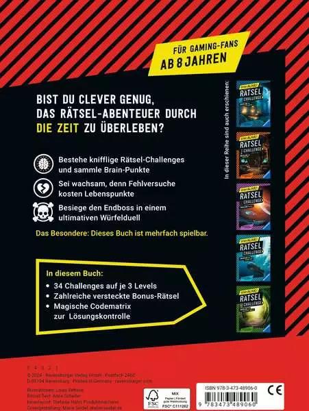 Stay alive! Rätsel-Challenge - Überlebe die Zeitreise