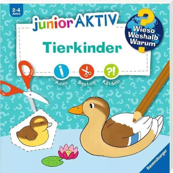Ravensburger Wieso? Weshalb? Warum? junior AKTIV - Tierkinder