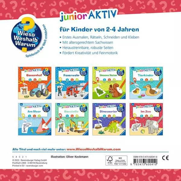 Ravensburger Wieso? Weshalb? Warum? junior AKTIV - Im Zoo