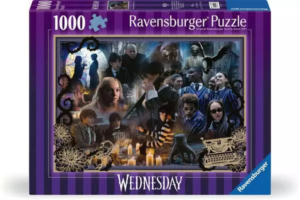 Puzzle 1000 Teile - Wedneyday: Das Beste von Staffel 1