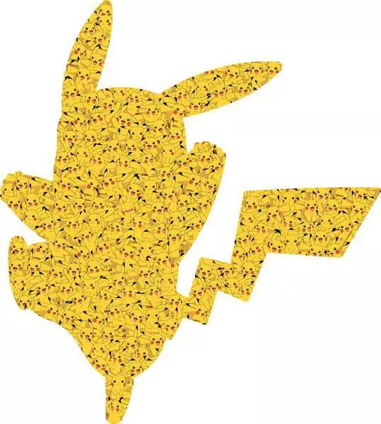 Puzzle 727 Teile - Pikachu