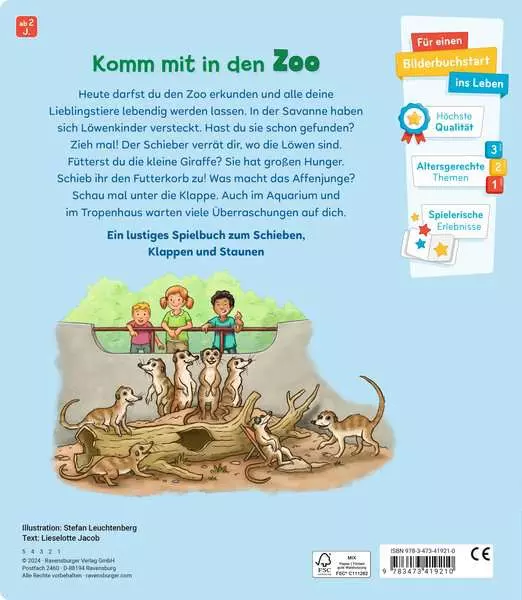 Mein großes Spielbuch Zoo