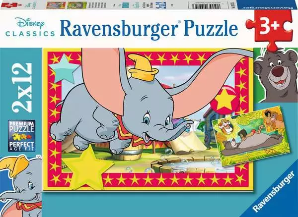 Kinderpuzzle ab 3 Jahren - Das Abenteuer ruft! - 12 Teile