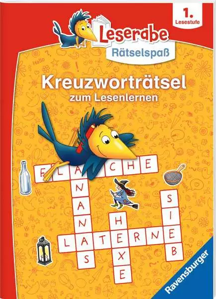 Leserabe Rätselspaß - Kreuzworträtsel zum Lesenlernen (1. Lesestufe)