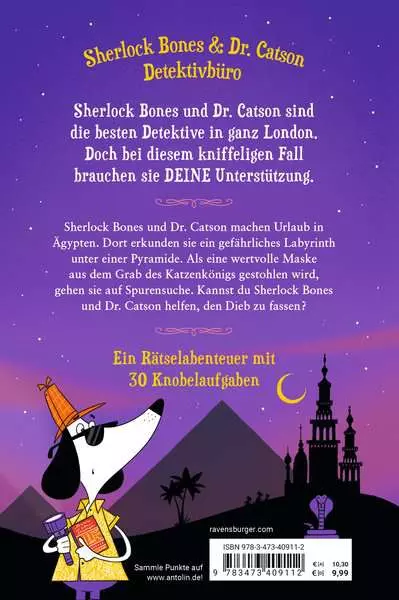 Meisterdetektiv Sherlock Bones. Band 2 - Die verfluchte Maske