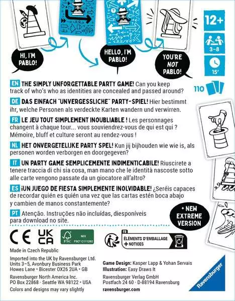 That's not a hat - Incognito - Spiel ab 12 Jahren