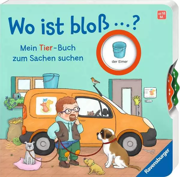 Wo ist bloß …? - Mein Tier-Buch zum Sachen suchen