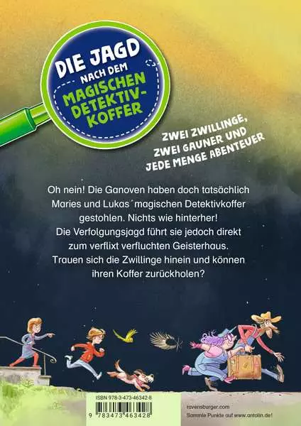 Die Jagd nach dem magischen Detektivkoffer. Band 7 - Das verflixt verfluchte Geisterhaus