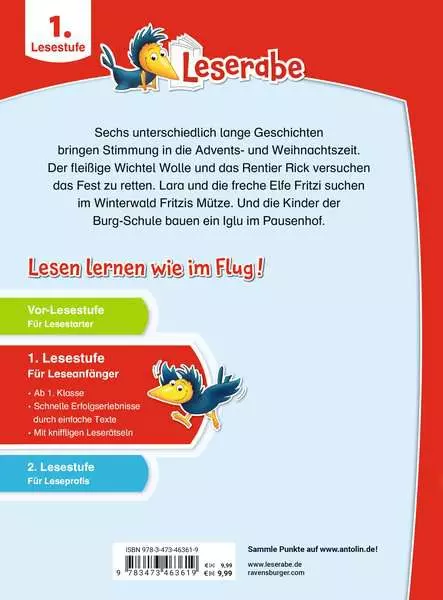 Zauberhafte Weihnachtsgeschichten für Erstleser