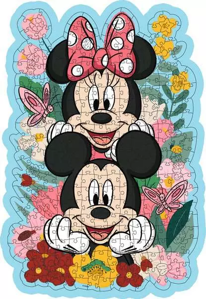 Puzzle 300 Teile - Disney Mickey & Minnie