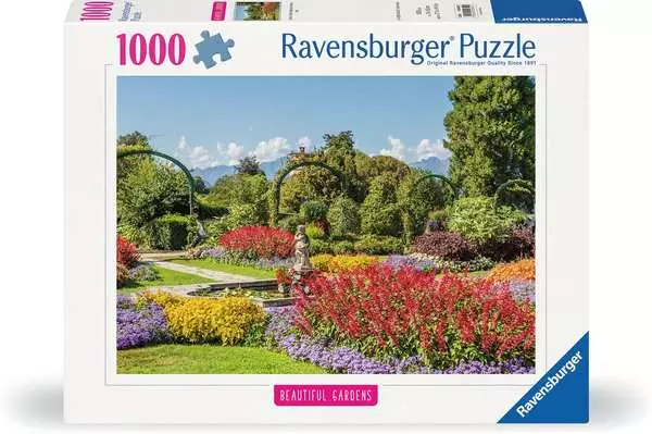 Puzzle 1000 Teile - Park der Villa Pallavicino Stresa. Italien