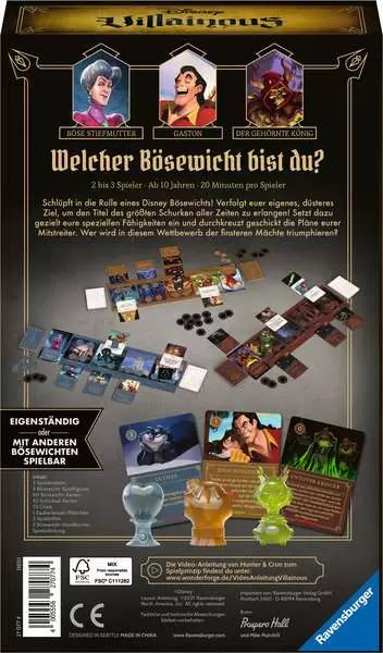 Disney Villainous: Böse Machenschaften! - Spiel ab 10 Jahren