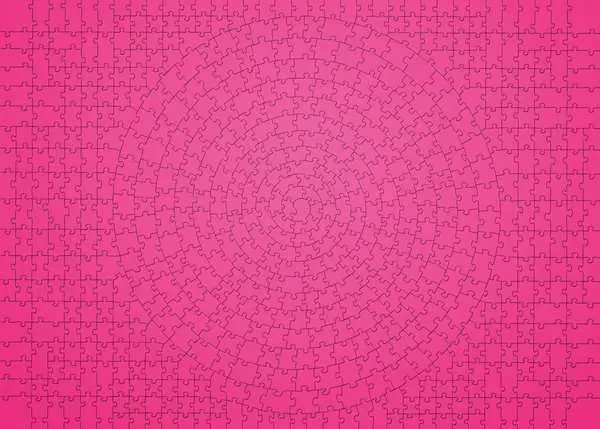 Puzzle 654 Teile - Krypt Pink