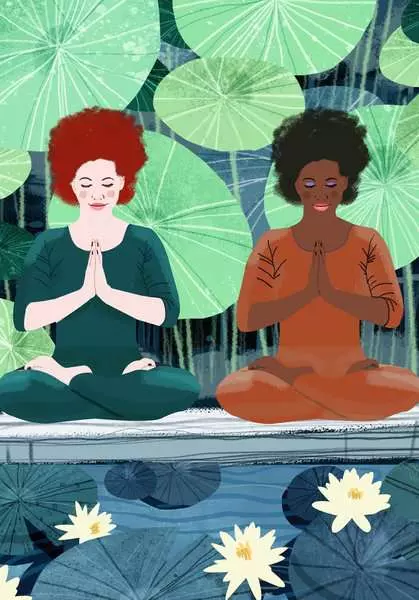 Puzzle 300 Teile - Yoga