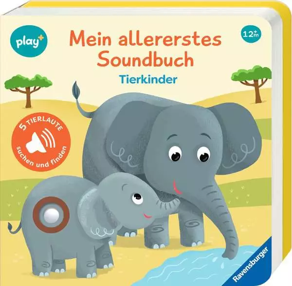 Play+ Mein allererstes Soundbuch Tierkinder - ab 12 Monate