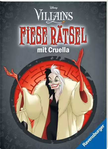 Disney Villains - Fiese Rätsel mit Cruella