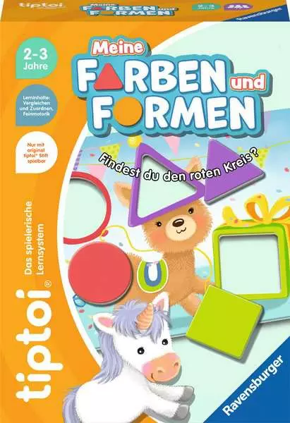 Meine Farben und Formen - Lernspiel ab 2 Jahren
