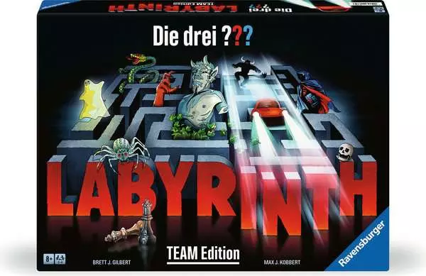 Die drei ??? Labyrinth - Team Edition - Spiel ab 8 Jahren