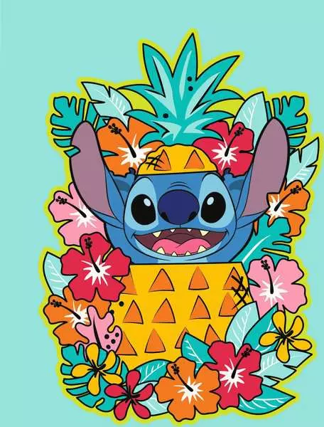 CreArt Disney Stitch - Malen nach Zahlen für Erwachsene