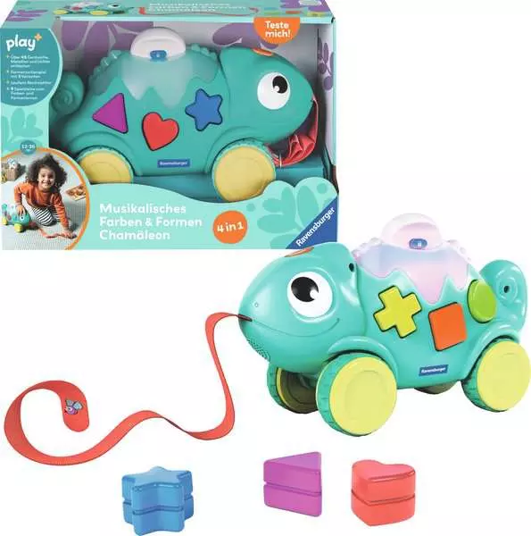 Ravensburger Musikalisches Farben & Formen Chamäleon
