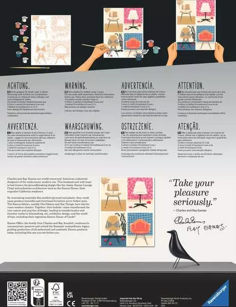 CreArt Take a Seat - Malen nach Zahlen für Erwachsene