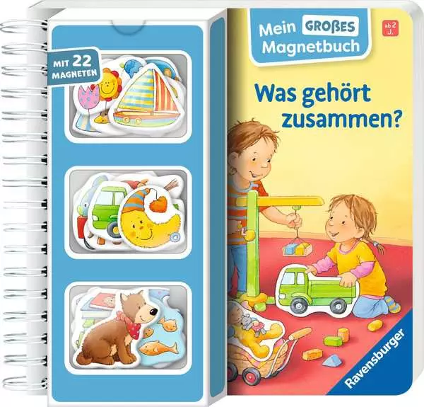 Mein großes Magnetbuch - Was gehört zusammen?